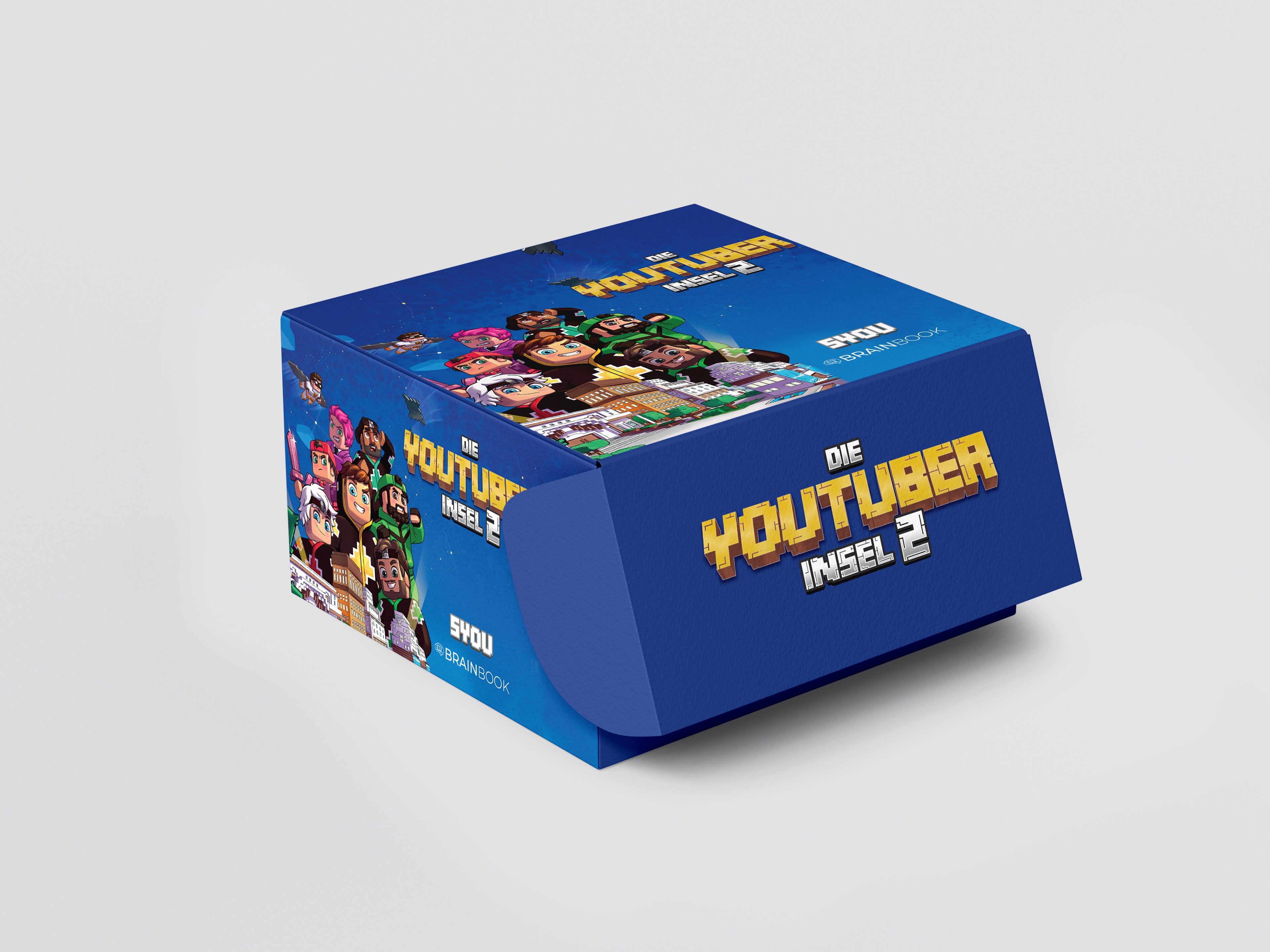 YouTuber Insel 2 Box – YouTuber Insel 2 Buch + Little SYou + Keychain + Sticker + Autogrammkarte LIMITIERT!